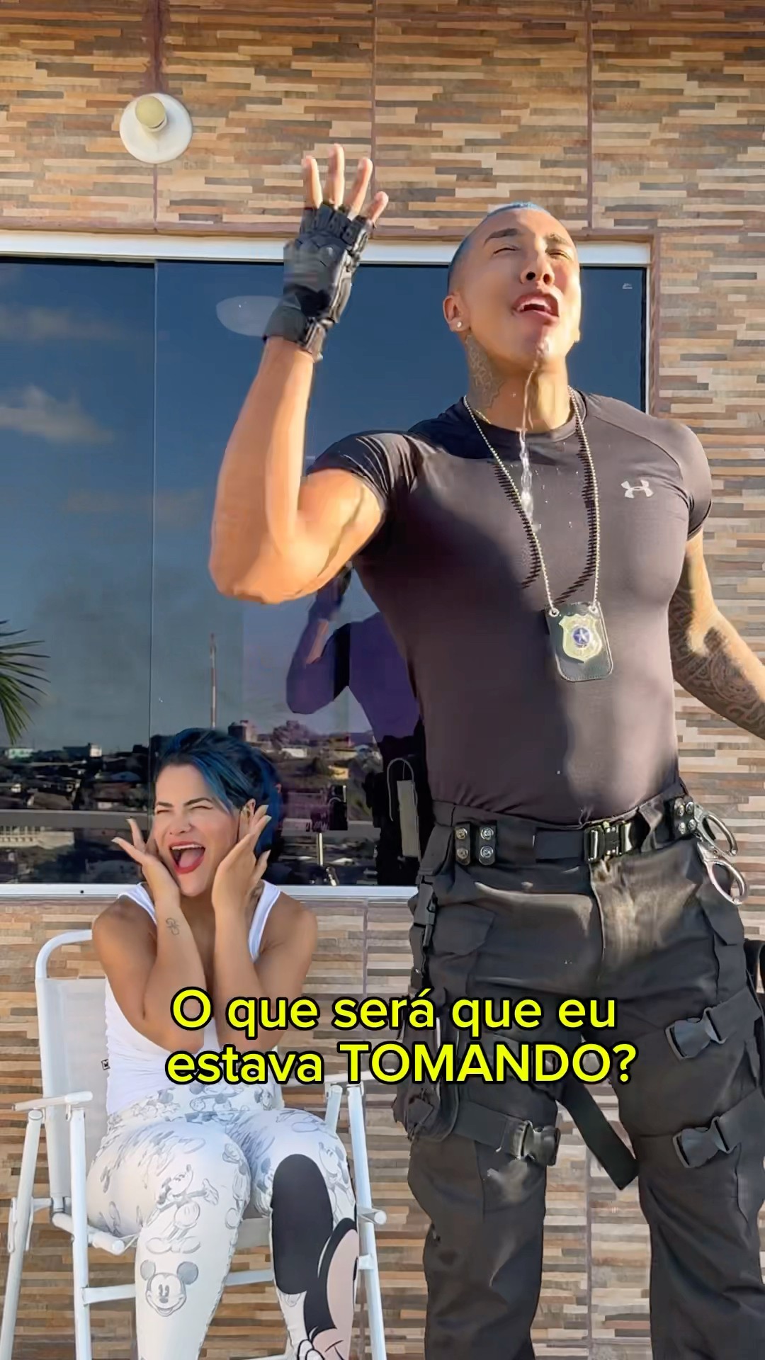 Quem sabe? @mayca.brasil #funny #funnymemes #comedy #short